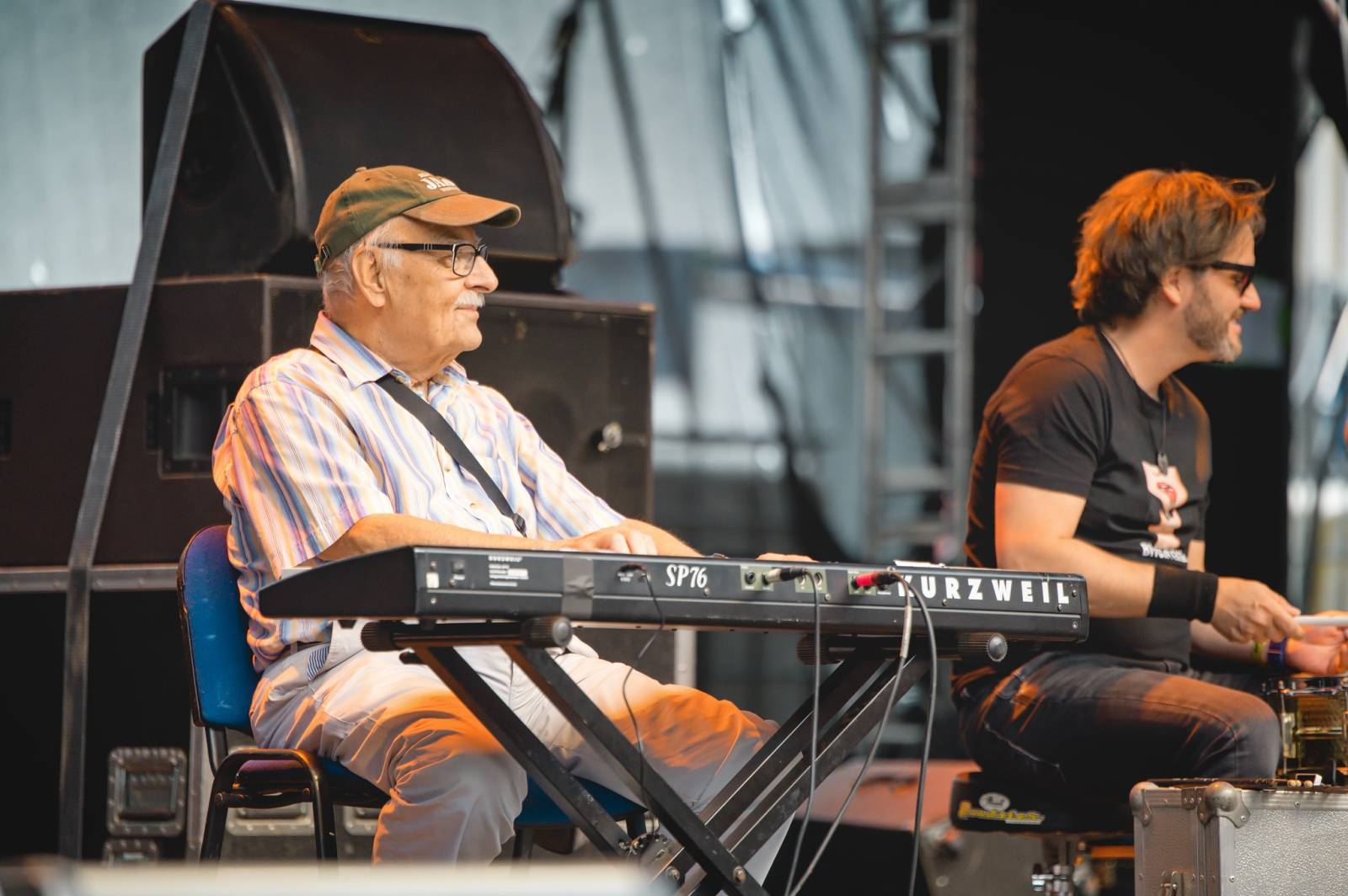 Na Vysočina festu se o zábavu staral Ivan Mládek, největší show obstarali Rybičky 48 a Mirai