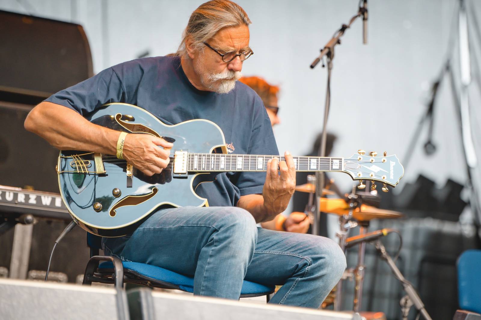 Na Vysočina festu se o zábavu staral Ivan Mládek, největší show obstarali Rybičky 48 a Mirai