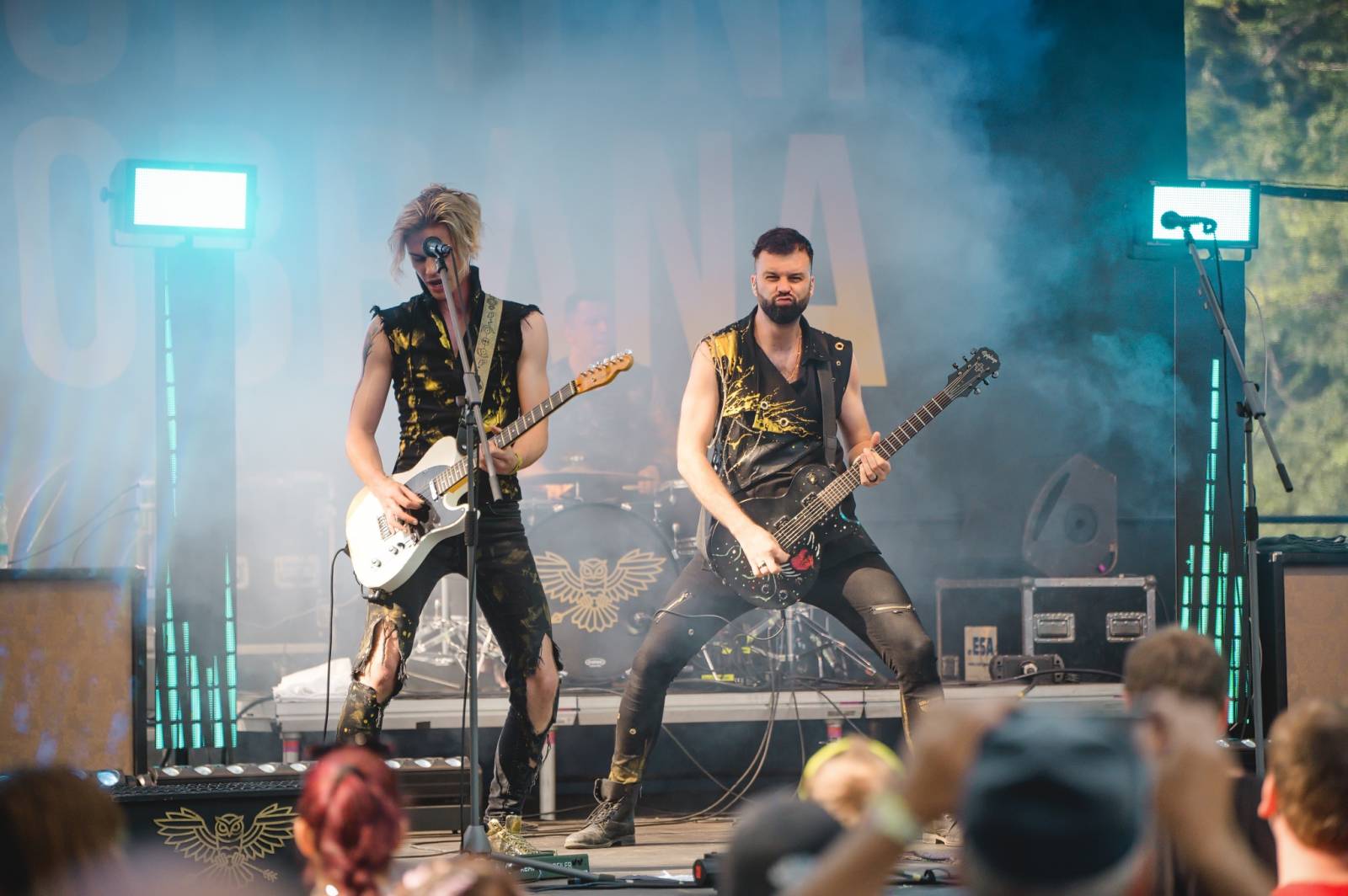 Na Vysočina festu se o zábavu staral Ivan Mládek, největší show obstarali Rybičky 48 a Mirai