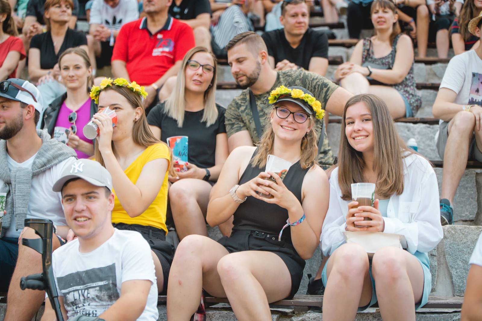 Na Vysočina festu se o zábavu staral Ivan Mládek, největší show obstarali Rybičky 48 a Mirai