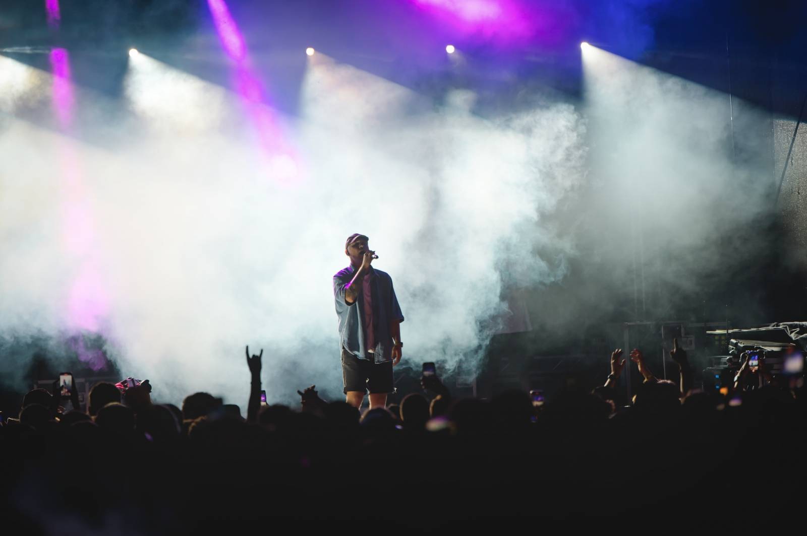 Na Vysočina festu se o zábavu staral Ivan Mládek, největší show obstarali Rybičky 48 a Mirai