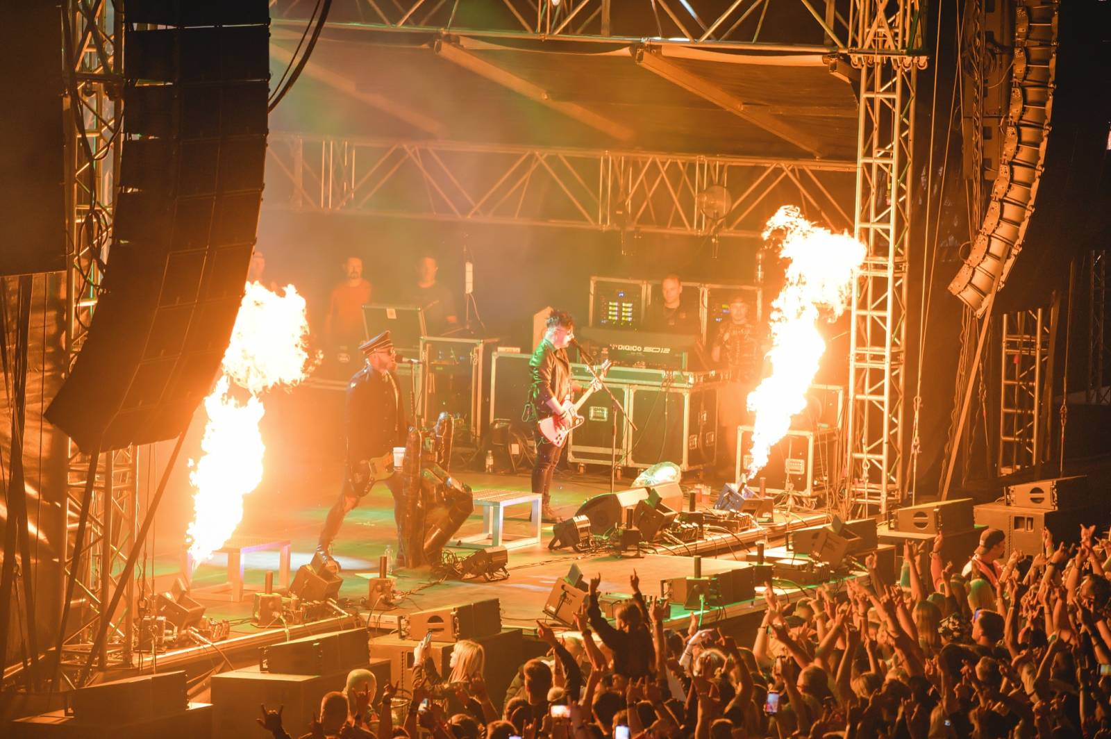 Na Vysočina festu se o zábavu staral Ivan Mládek, největší show obstarali Rybičky 48 a Mirai