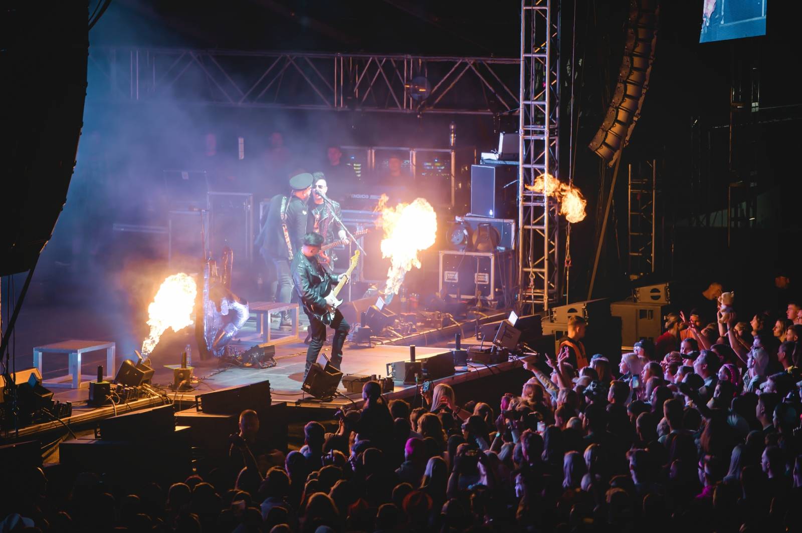 Na Vysočina festu se o zábavu staral Ivan Mládek, největší show obstarali Rybičky 48 a Mirai