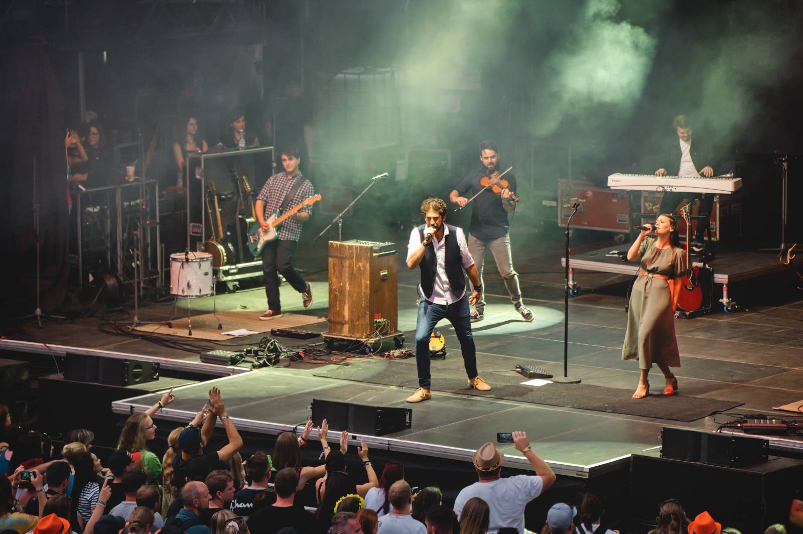 Třetí den Vysočina Fest rozezpívali Jelen, Traktor i Sima