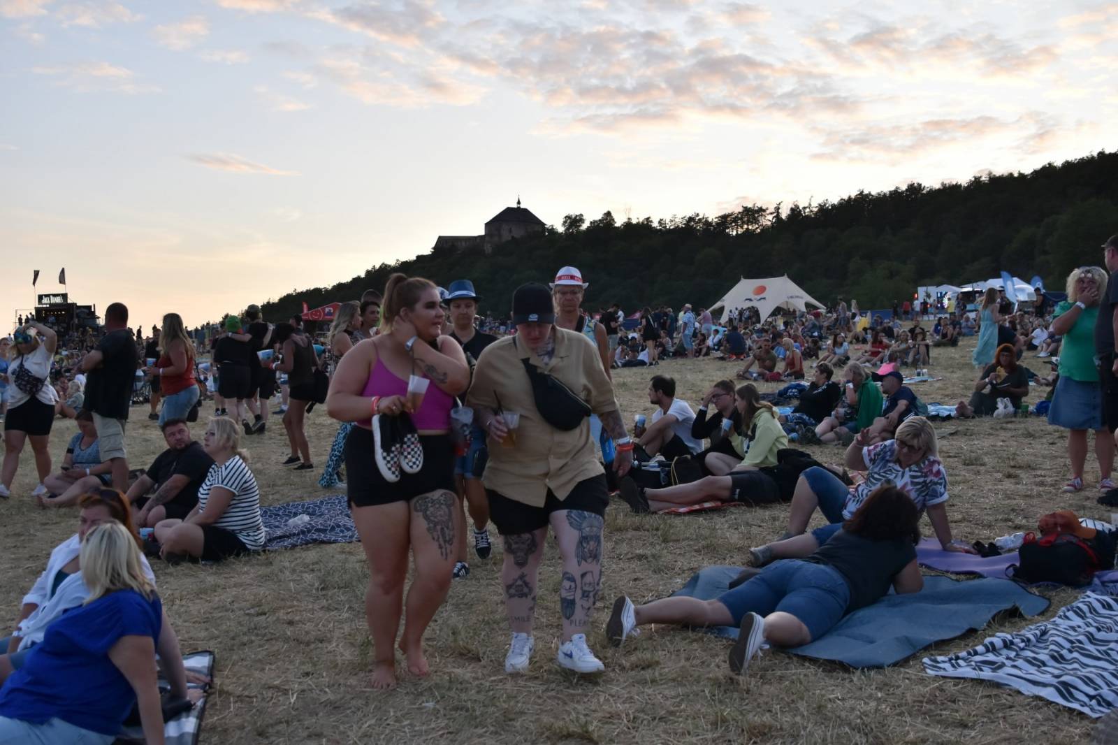 Hrady CZ odstartovaly. Zahájili je Kryštof, Anna K., Gaia Mesiah i Sofian Medjmedj