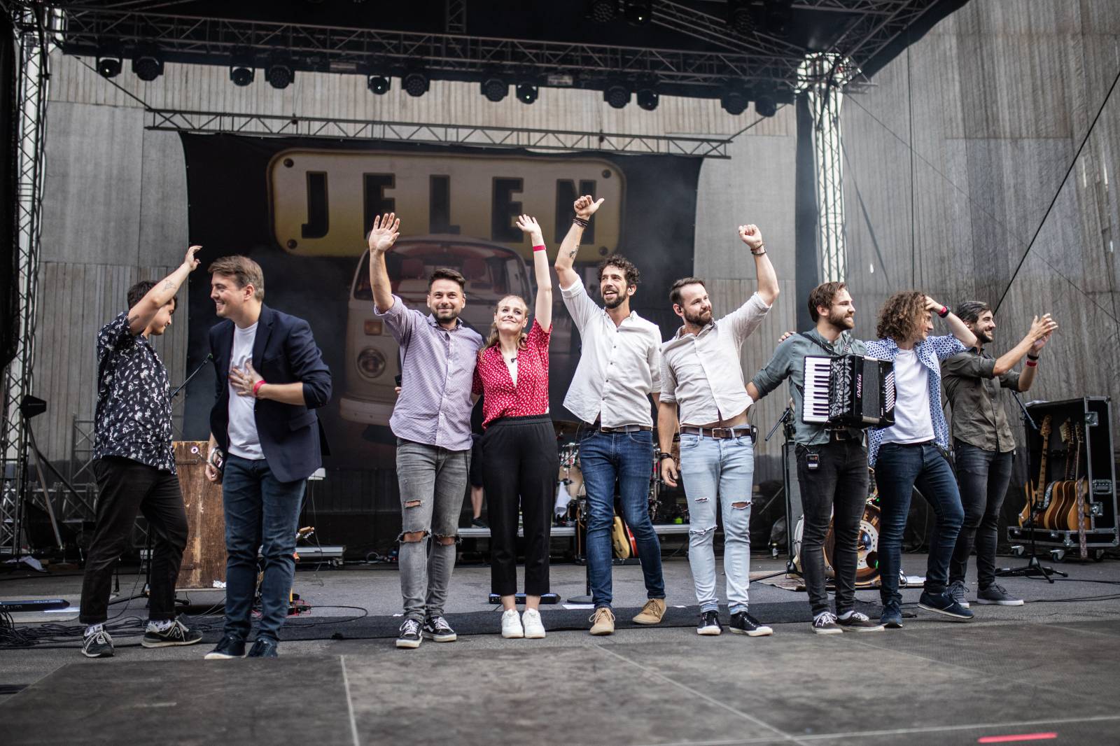 Ústí nad Labem oslavovalo léto, hráli mu Mirai, Jelen, No Name i Pavel Callta