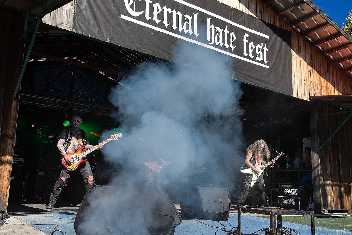 Vyznavači black metalu se sjeli v Nýrsku, hostilo Eternal Hate Fest