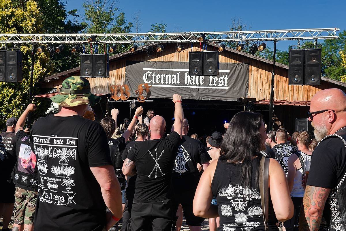 Vyznavači black metalu se sjeli v Nýrsku, hostilo Eternal Hate Fest