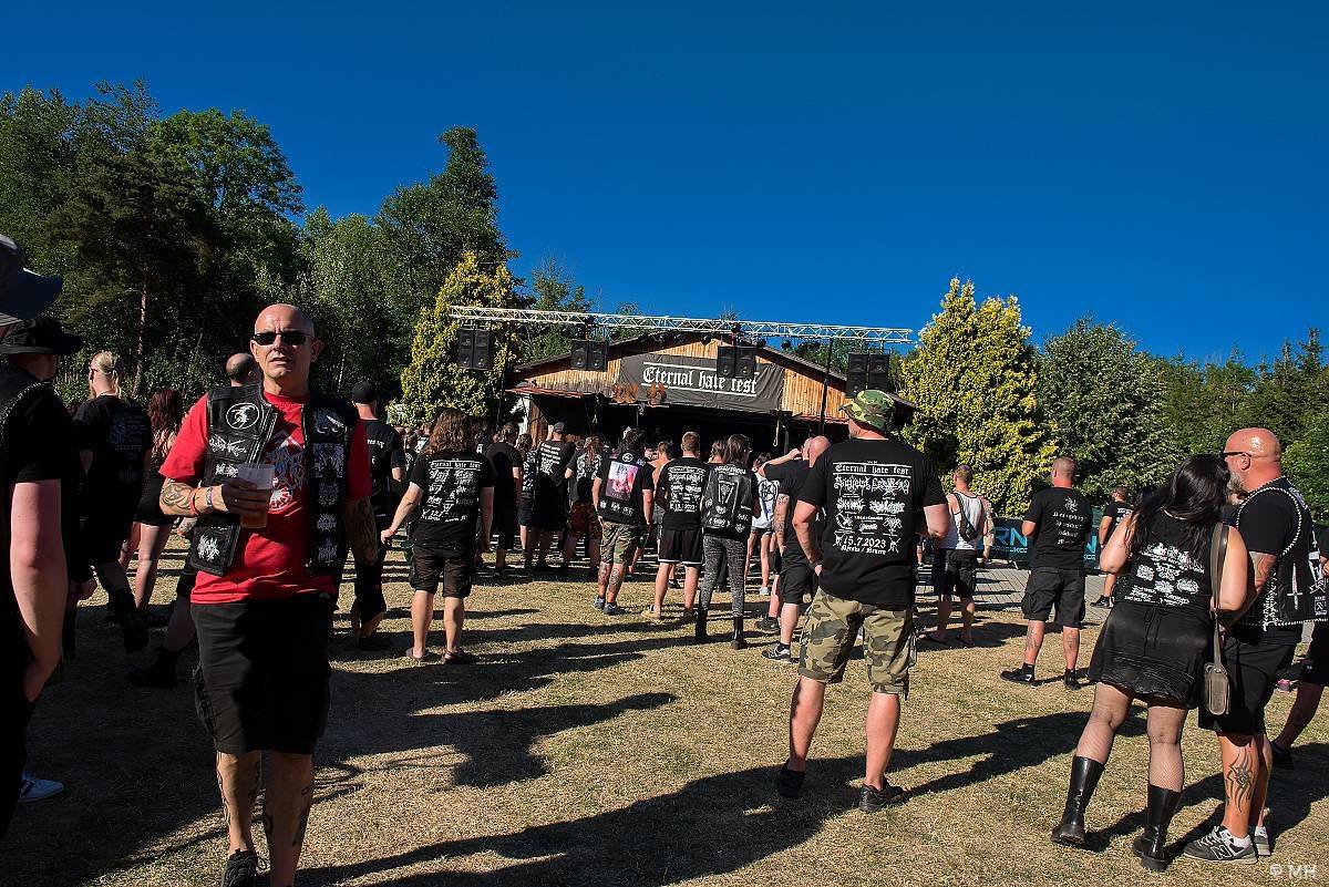 Vyznavači black metalu se sjeli v Nýrsku, hostilo Eternal Hate Fest