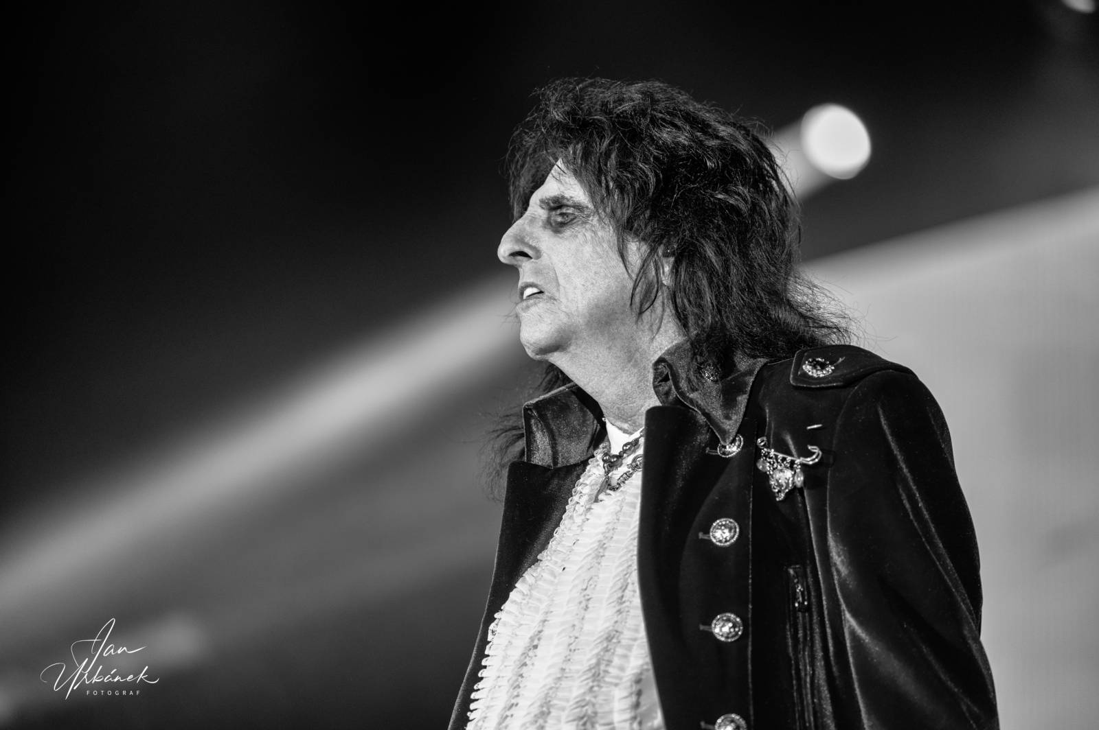 Alice Cooper, Johnny Depp a Joe Perry váleli v Brně, piráta z Karibiku zasypaly fanynky spodním prádlem