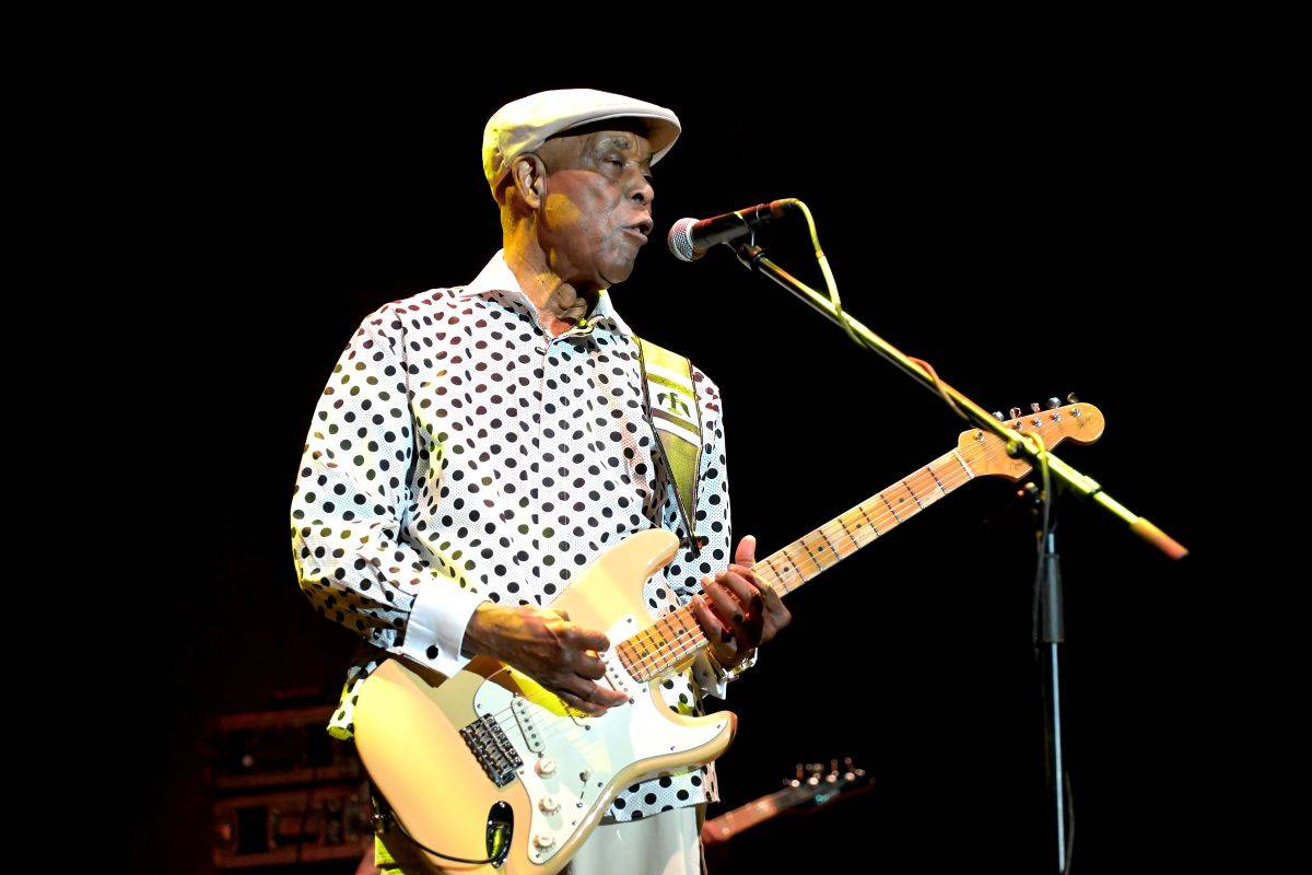 Bluesová legenda Buddy Guy se loučil s českými fanoušky