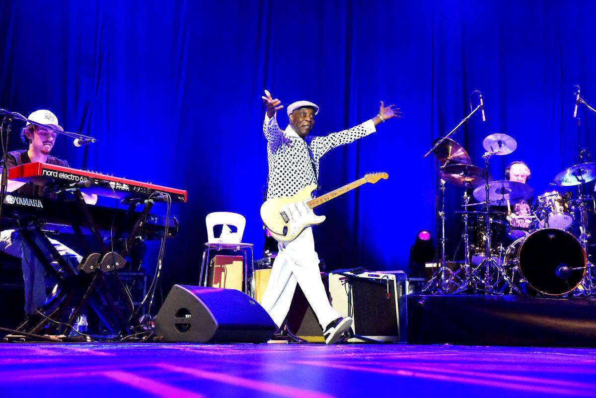 Bluesová legenda Buddy Guy se loučil s českými fanoušky