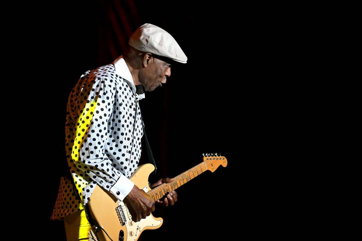 Bluesová legenda Buddy Guy se loučil s českými fanoušky