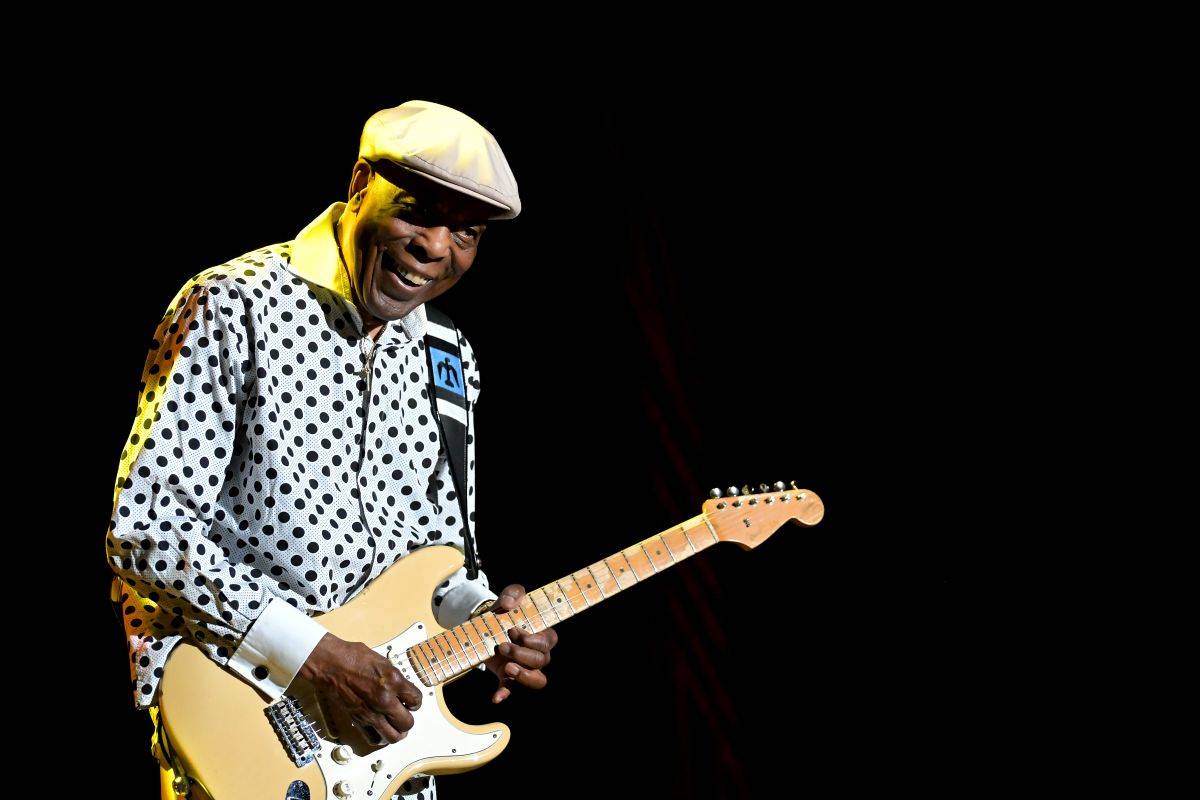 Bluesová legenda Buddy Guy se loučil s českými fanoušky
