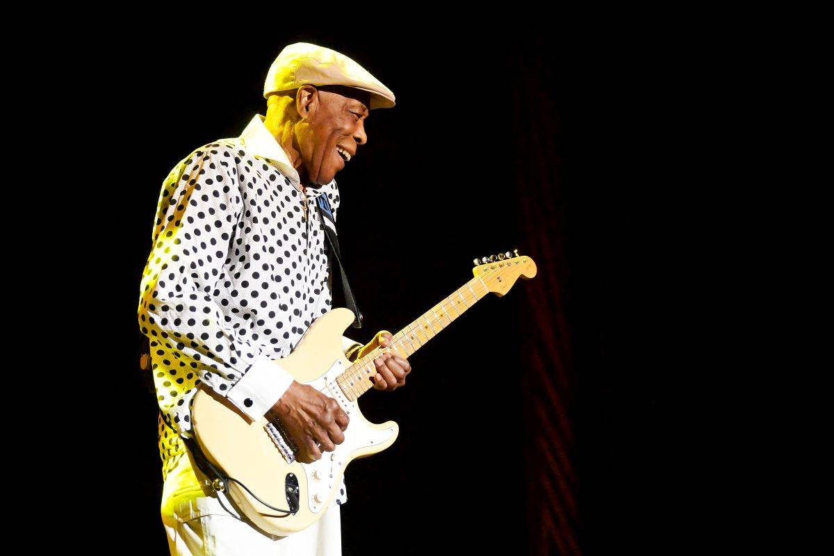 Bluesová legenda Buddy Guy se loučil s českými fanoušky