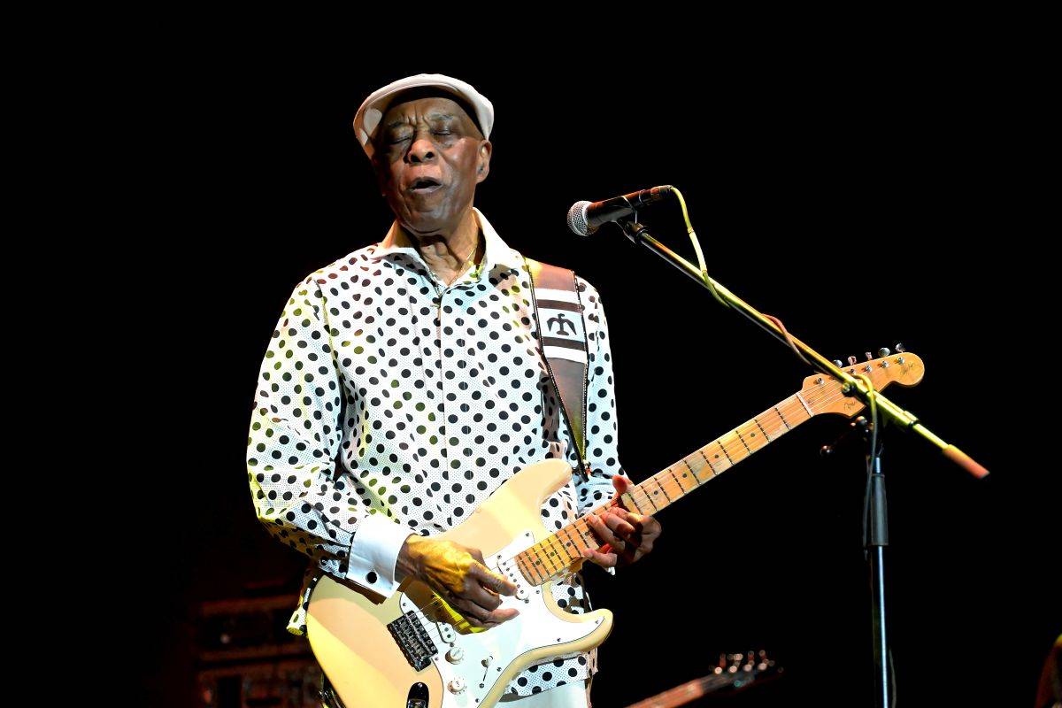 Bluesová legenda Buddy Guy se loučil s českými fanoušky