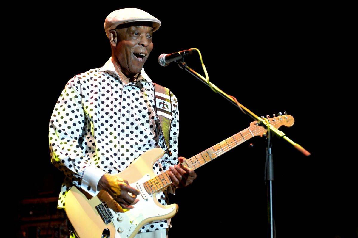 Bluesová legenda Buddy Guy se loučil s českými fanoušky