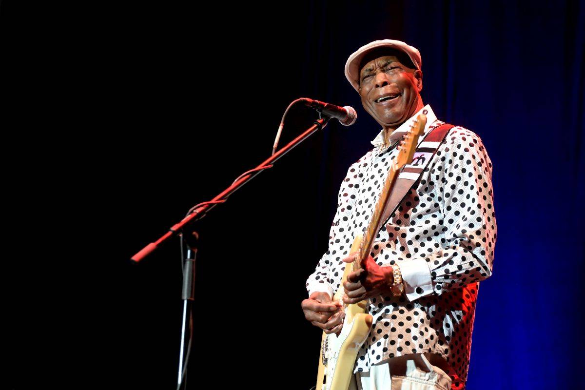 Bluesová legenda Buddy Guy se loučil s českými fanoušky
