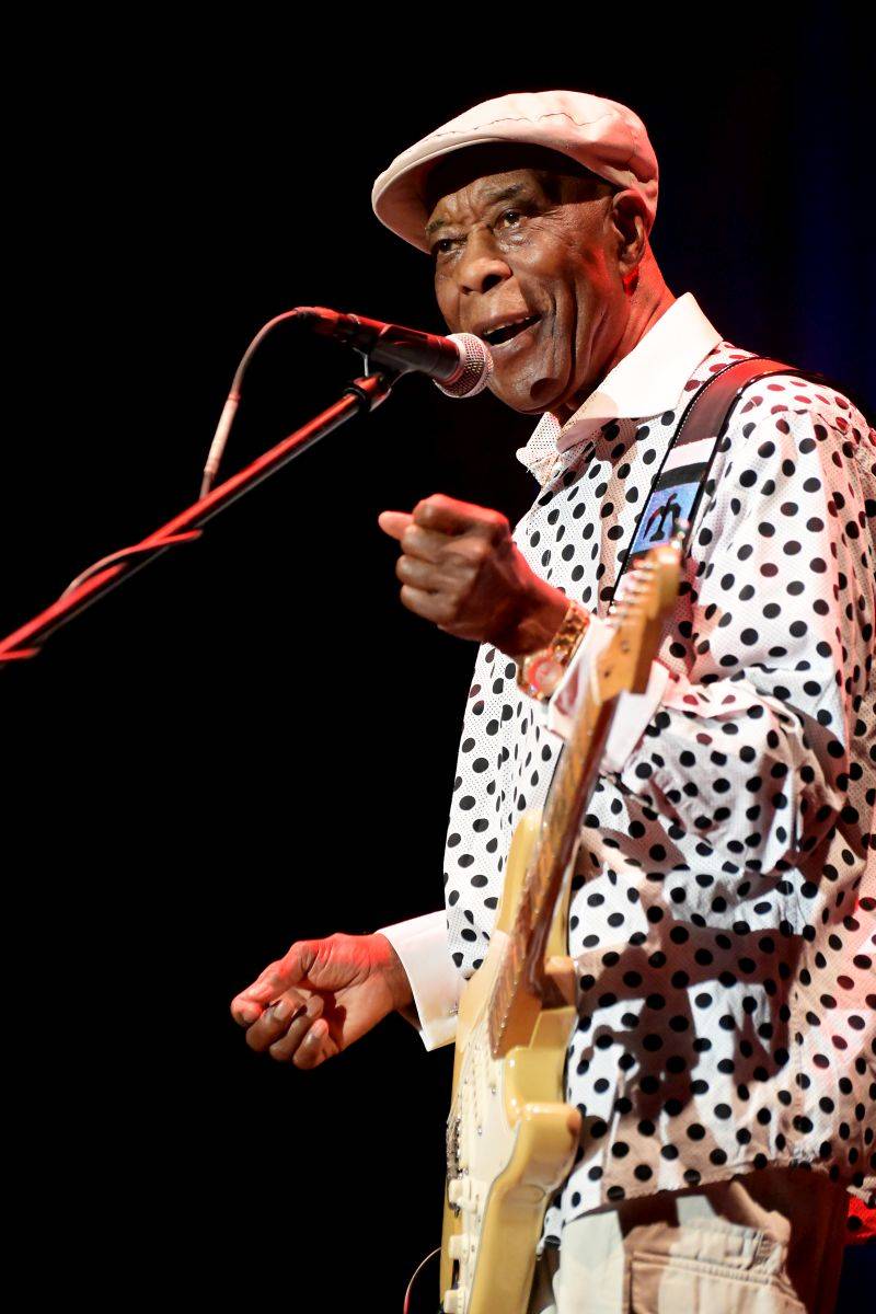Bluesová legenda Buddy Guy se loučil s českými fanoušky