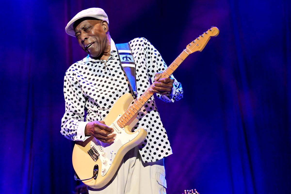 Bluesová legenda Buddy Guy se loučil s českými fanoušky