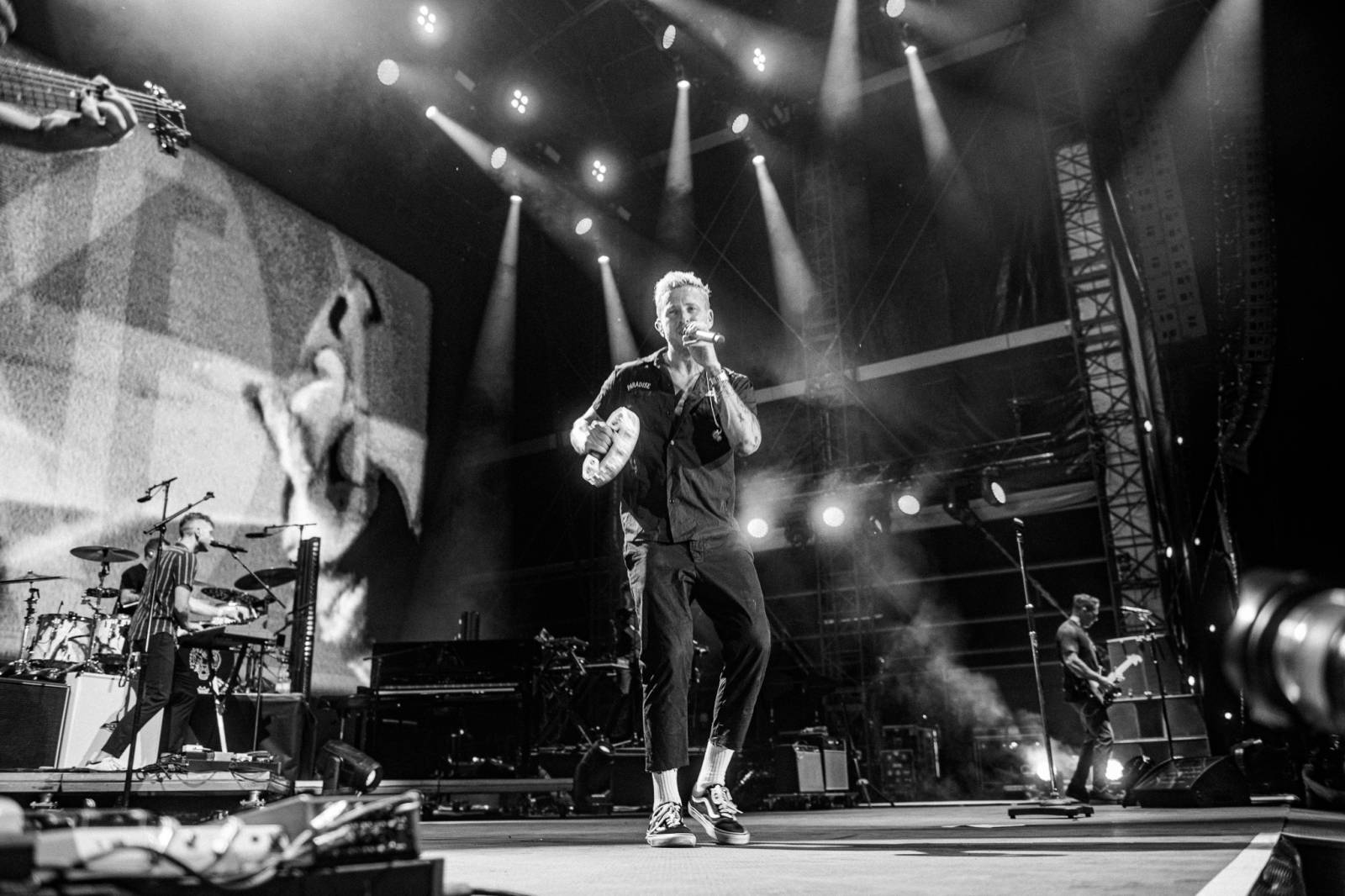 OneRepublic rozzářili Colours of Ostrava, fanouškům nabídli show protkanou hity