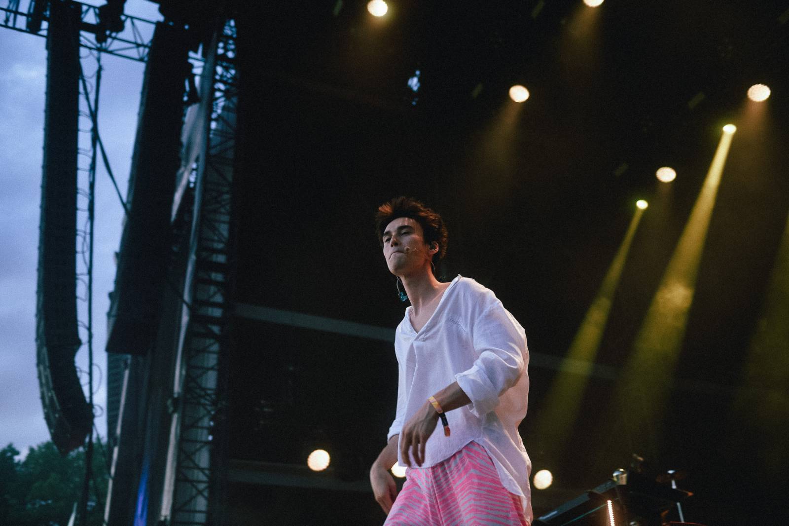 Chinaski rozezpívali Colours, bavil i Niall Horan