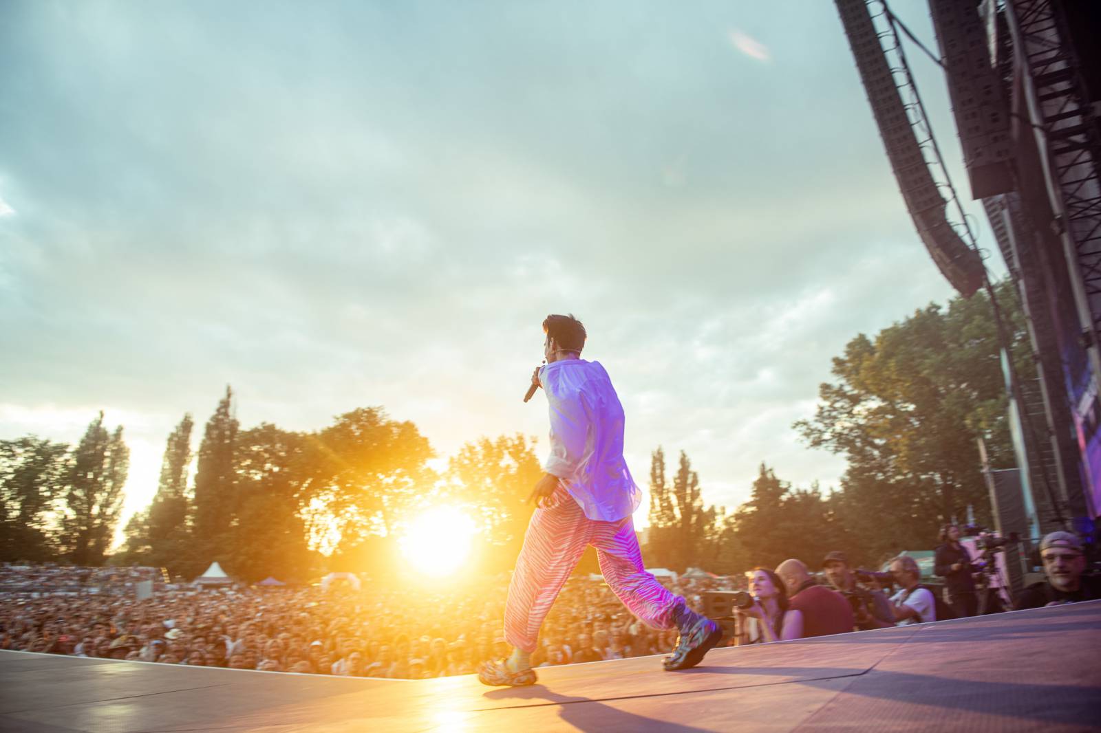 Chinaski rozezpívali Colours, bavil i Niall Horan