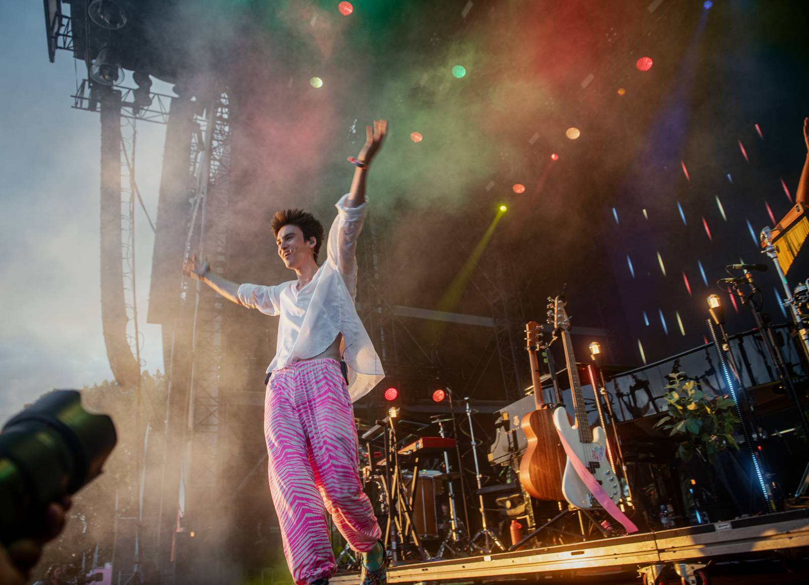 Chinaski rozezpívali Colours, bavil i Niall Horan