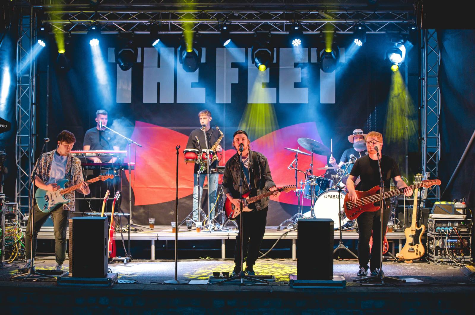 The Feet roztančili letní kino v Moravských Budějovicích