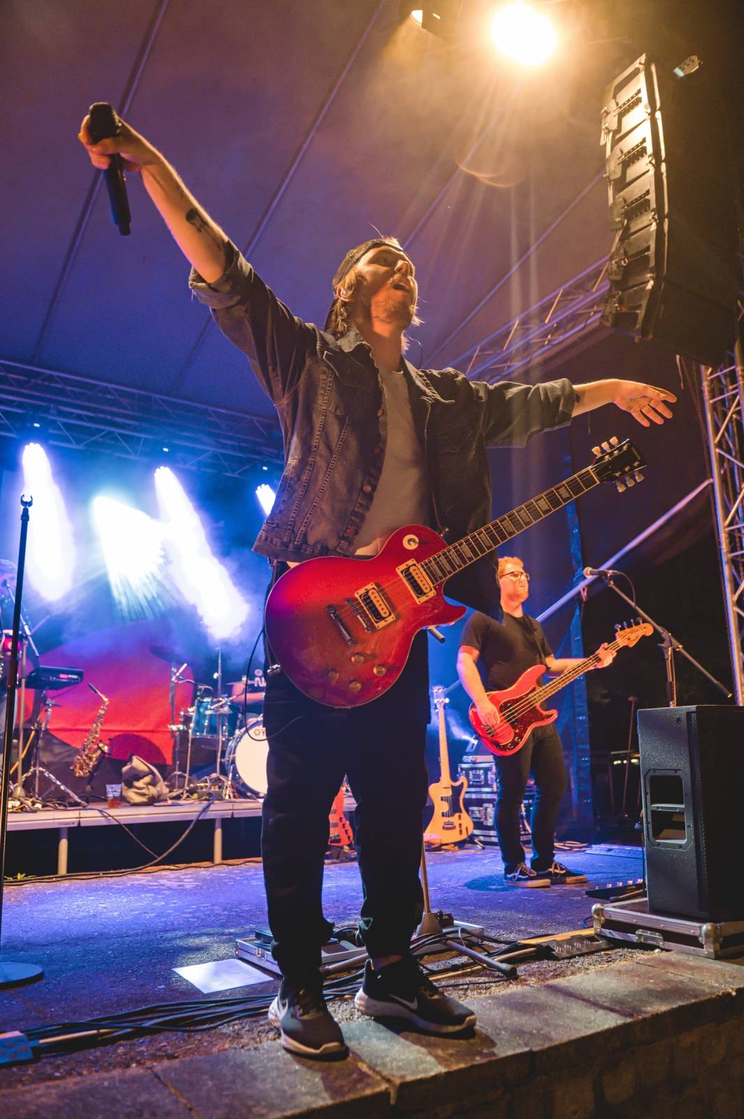 The Feet roztančili letní kino v Moravských Budějovicích