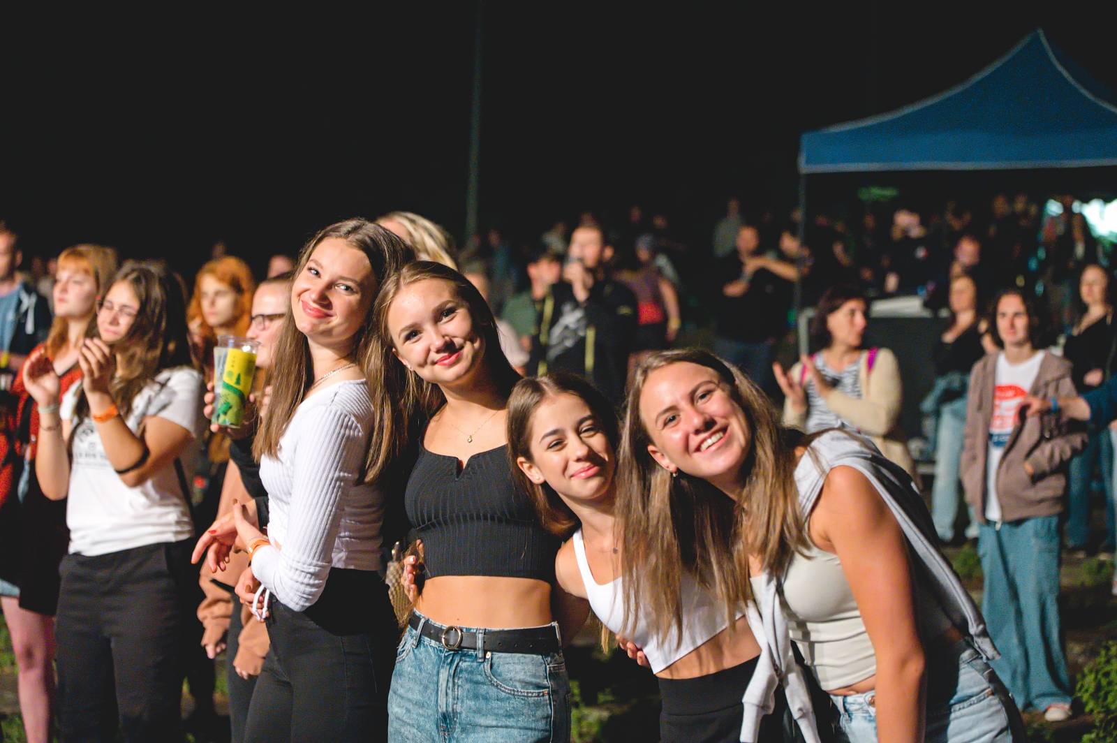 The Feet roztančili letní kino v Moravských Budějovicích