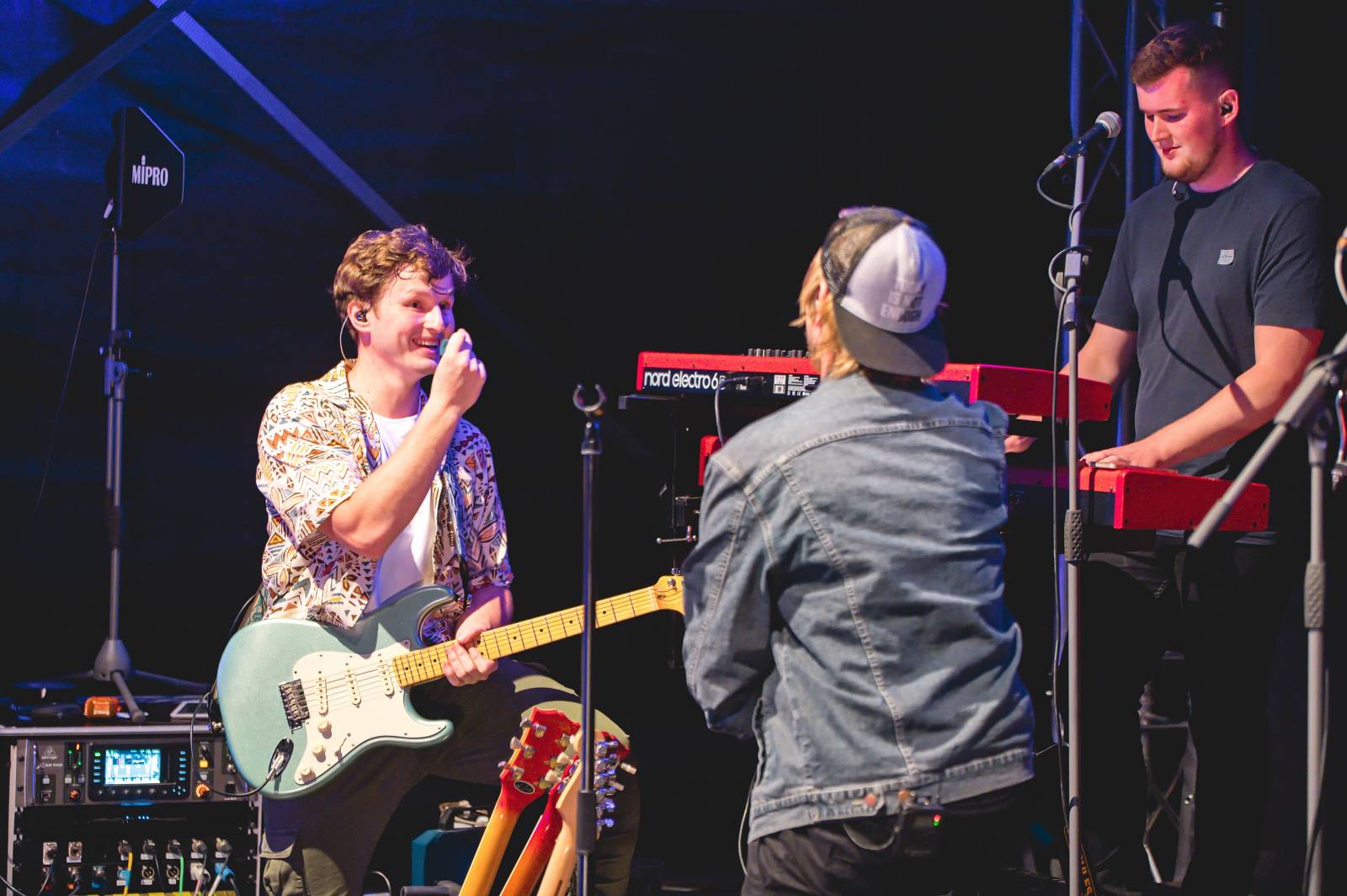 The Feet roztančili letní kino v Moravských Budějovicích