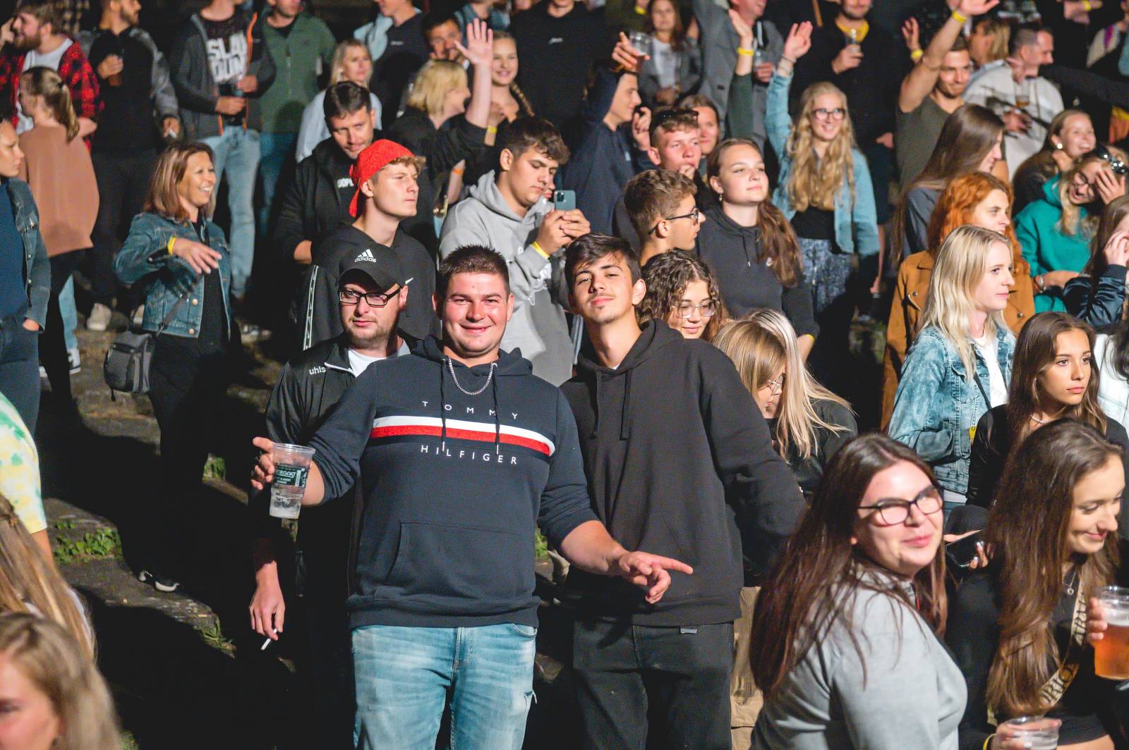 The Feet roztančili letní kino v Moravských Budějovicích