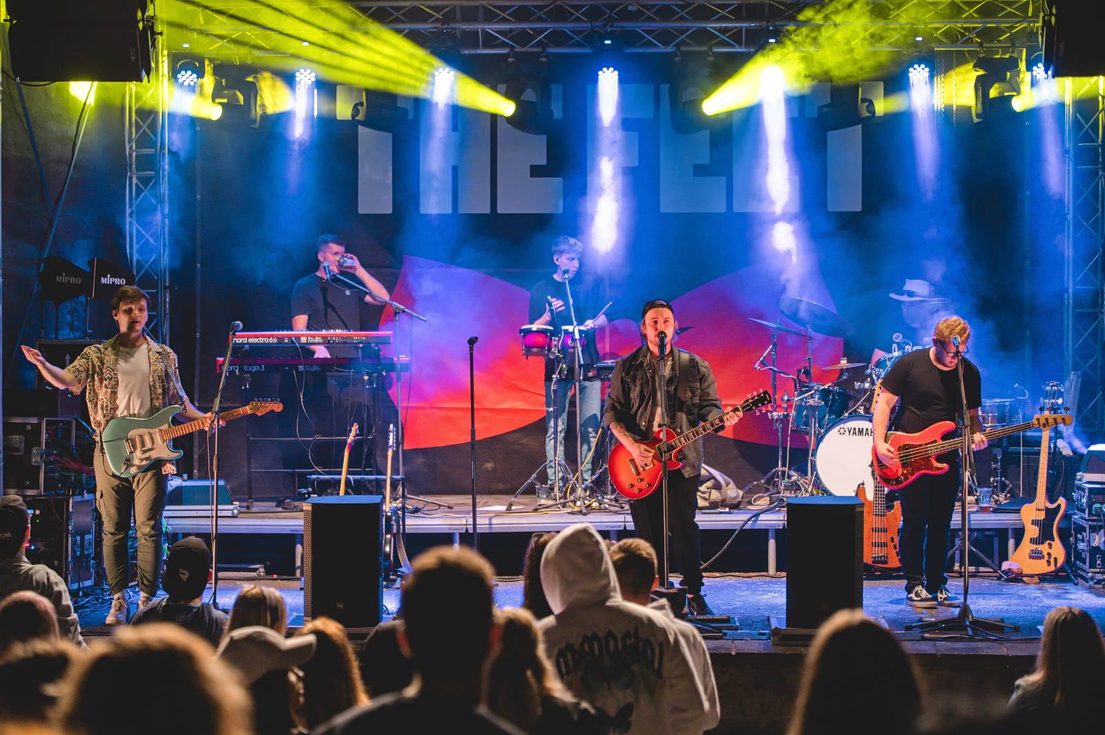 The Feet roztančili letní kino v Moravských Budějovicích