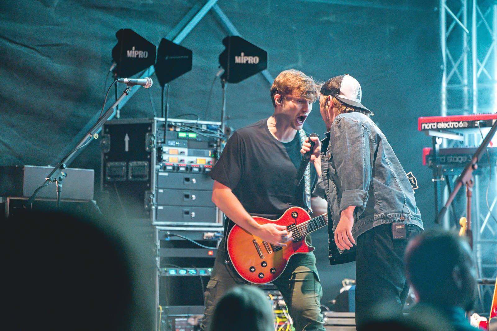 The Feet roztančili letní kino v Moravských Budějovicích