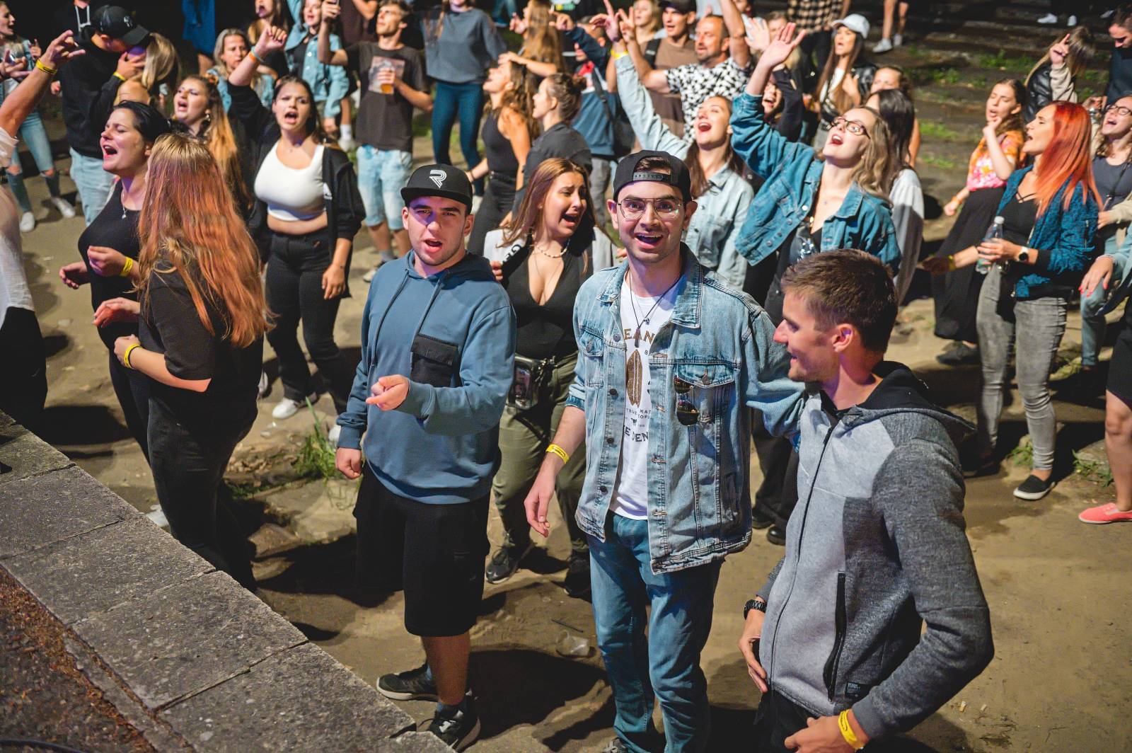 The Feet roztančili letní kino v Moravských Budějovicích