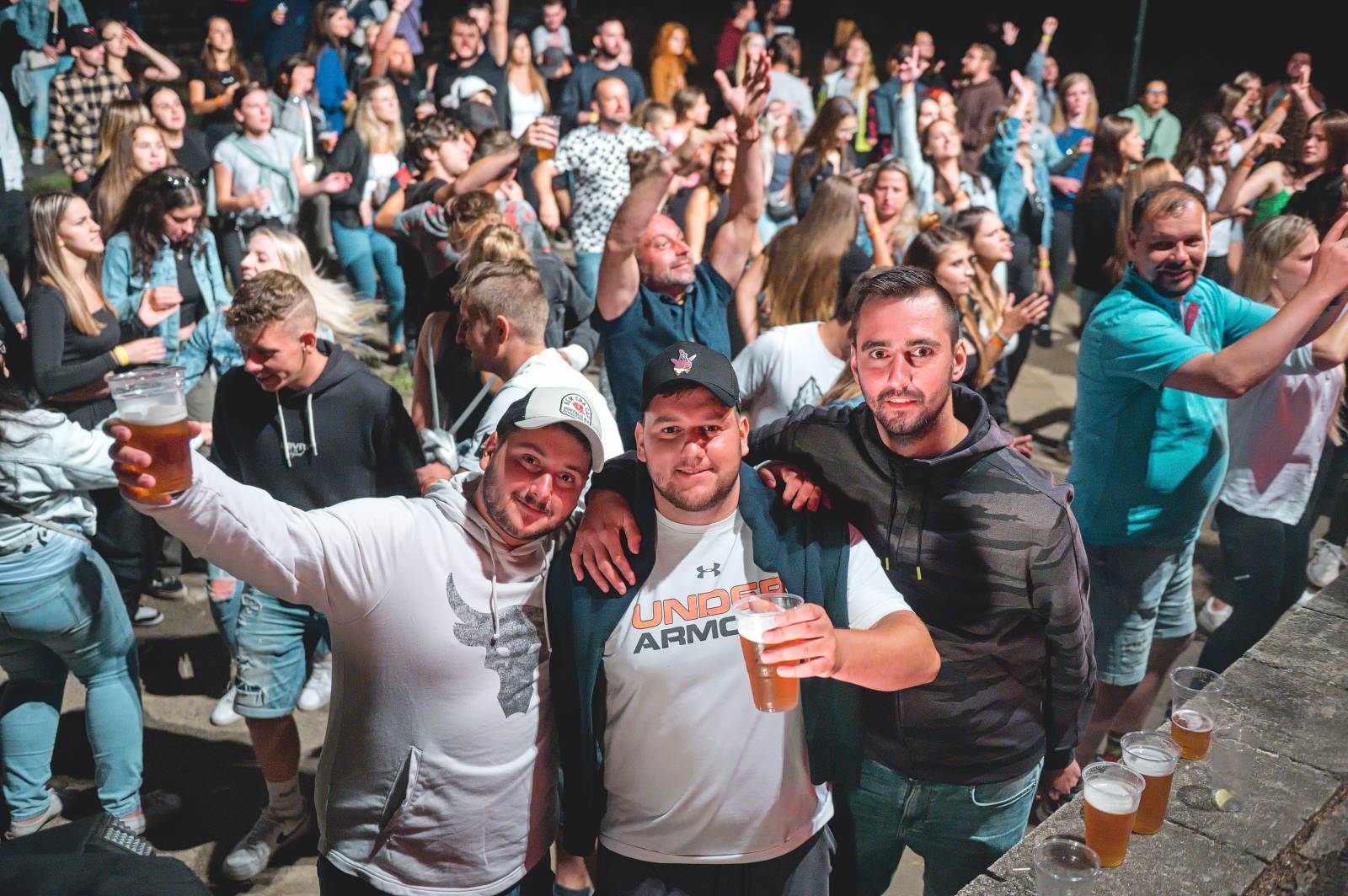 The Feet roztančili letní kino v Moravských Budějovicích