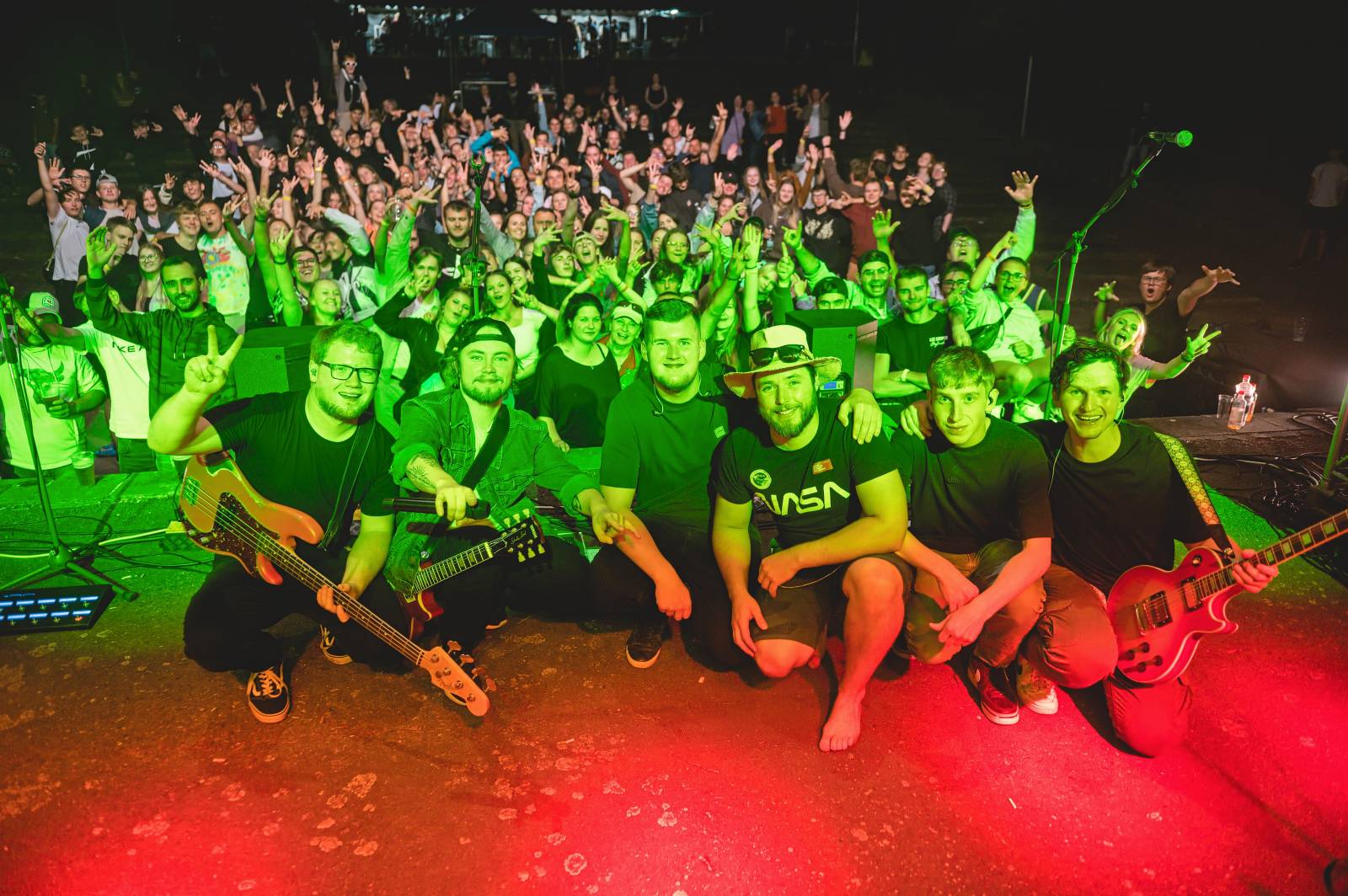 The Feet roztančili letní kino v Moravských Budějovicích