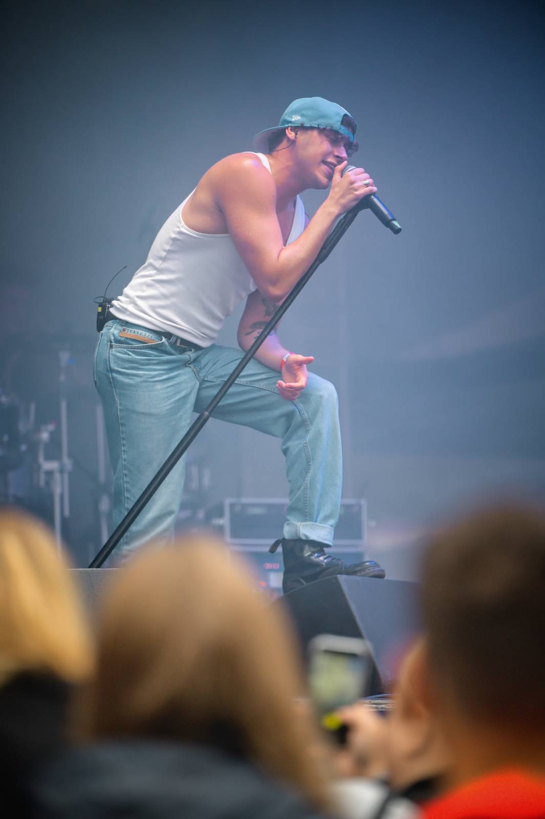 Na Vranově se zpívalo v dešti. Přehrady Fest přivítal Mig 21, UDG, Voxela, ATMO Music i Sofiana Medjmedj