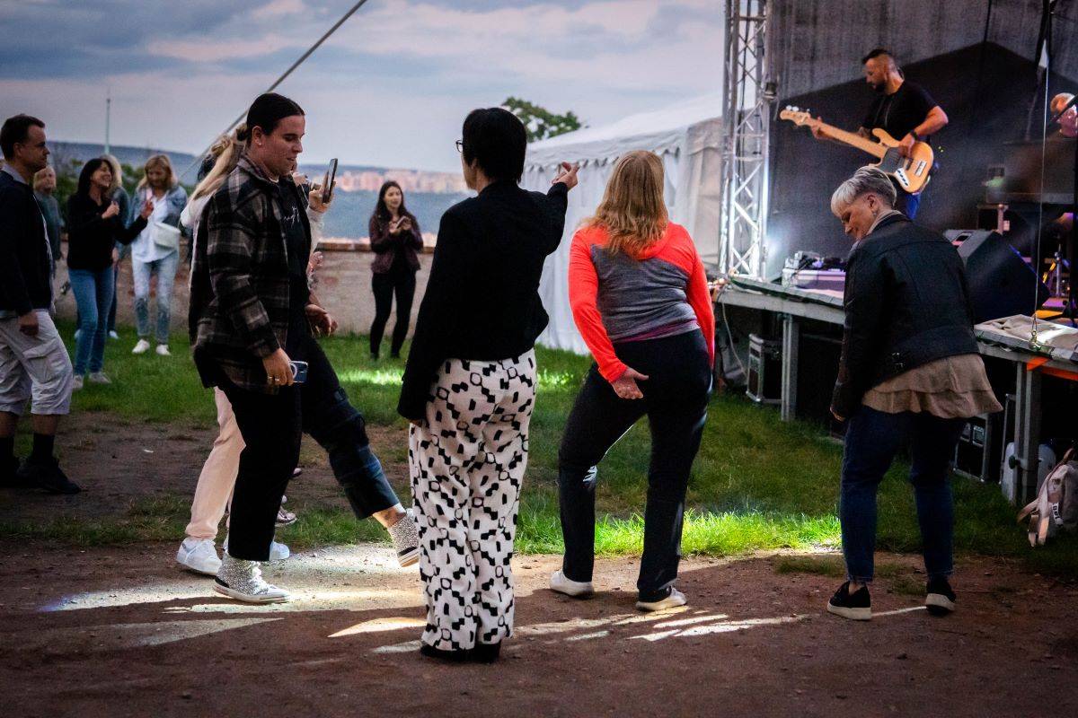 Katarína Knechtová v Brně bavila vtipy i chytlavými skladbami