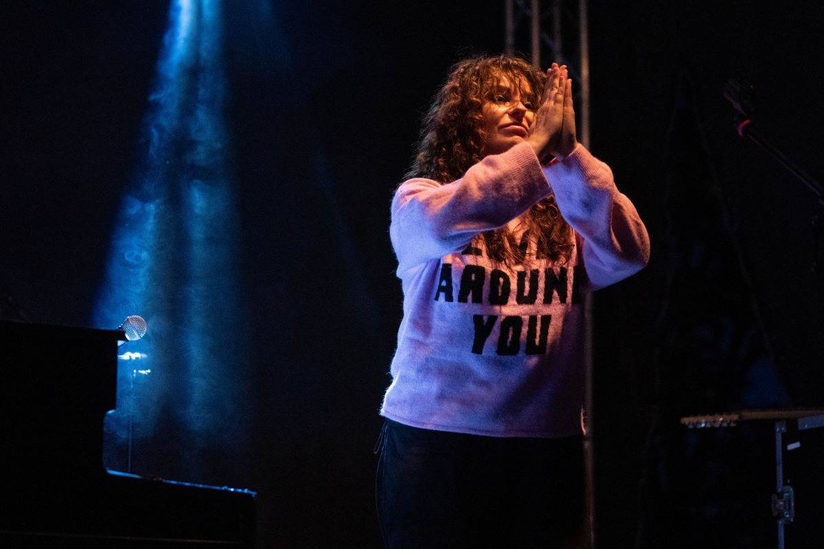 Katarína Knechtová v Brně bavila vtipy i chytlavými skladbami