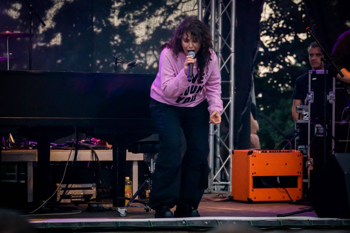 Katarína Knechtová v Brně bavila vtipy i chytlavými skladbami