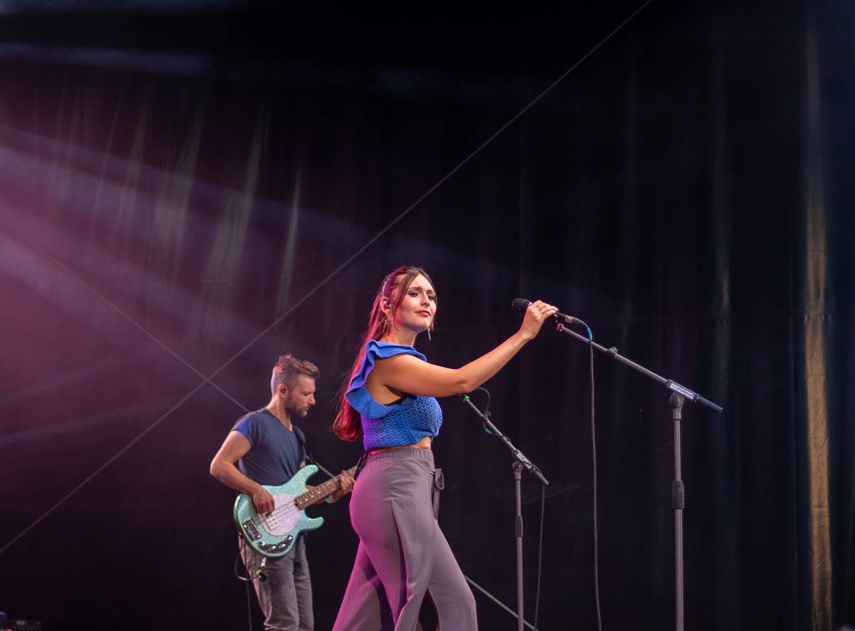 Kateřina Marie Tichá rozdávala na Občanské plovárně dobrou náladu