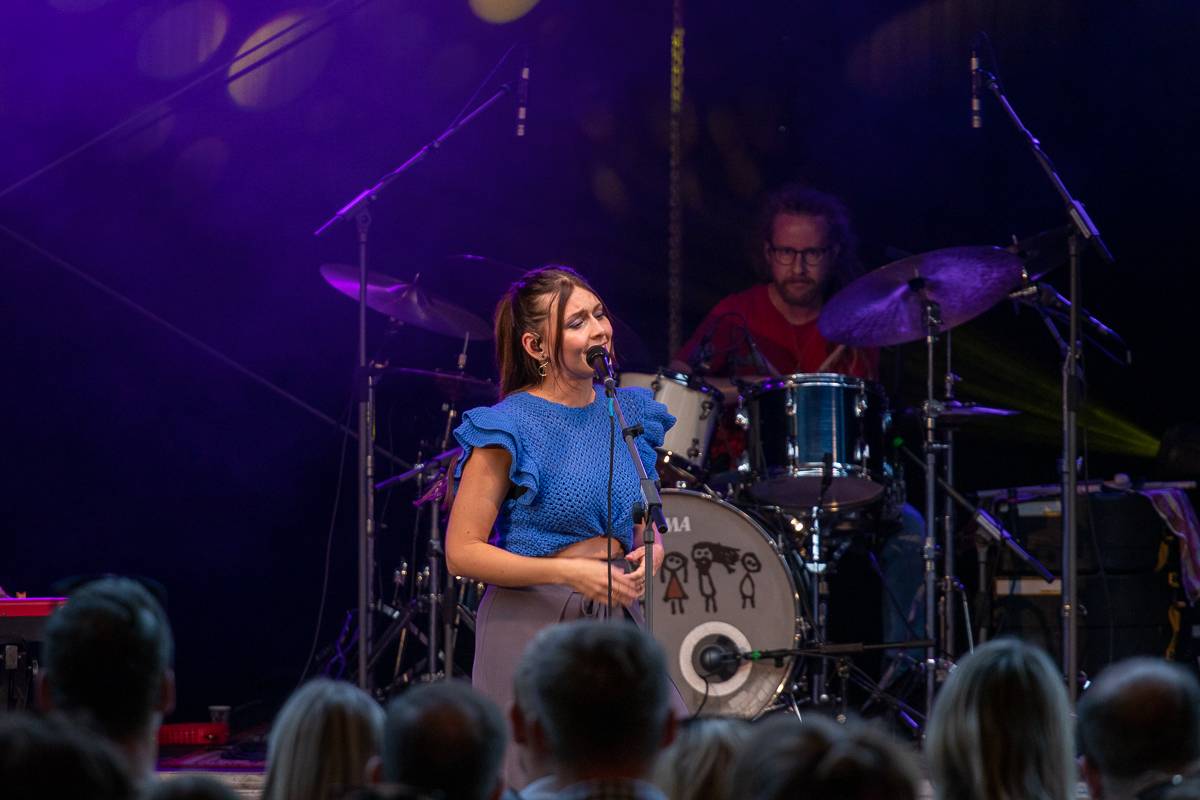 Kateřina Marie Tichá rozdávala na Občanské plovárně dobrou náladu