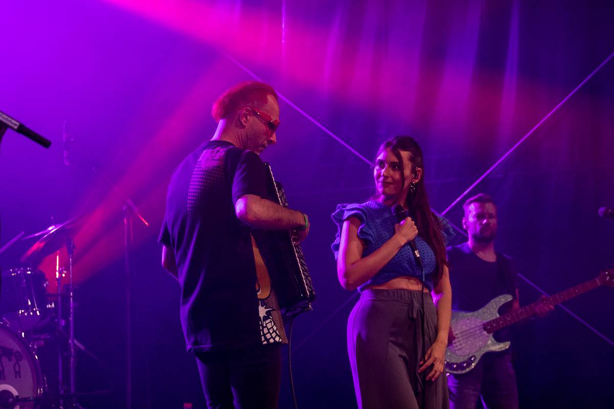 Kateřina Marie Tichá rozdávala na Občanské plovárně dobrou náladu