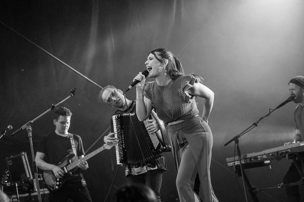 Kateřina Marie Tichá rozdávala na Občanské plovárně dobrou náladu