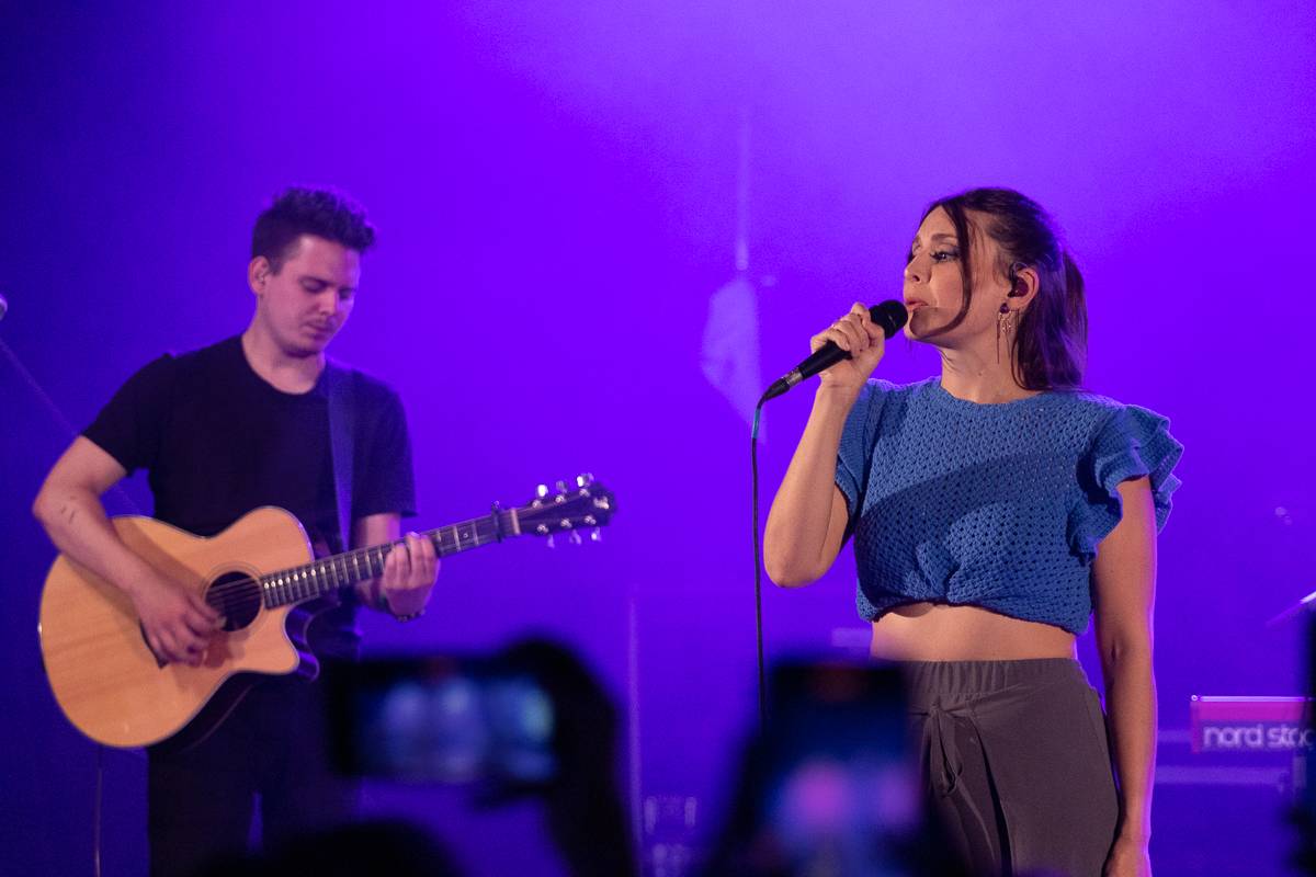 Kateřina Marie Tichá rozdávala na Občanské plovárně dobrou náladu