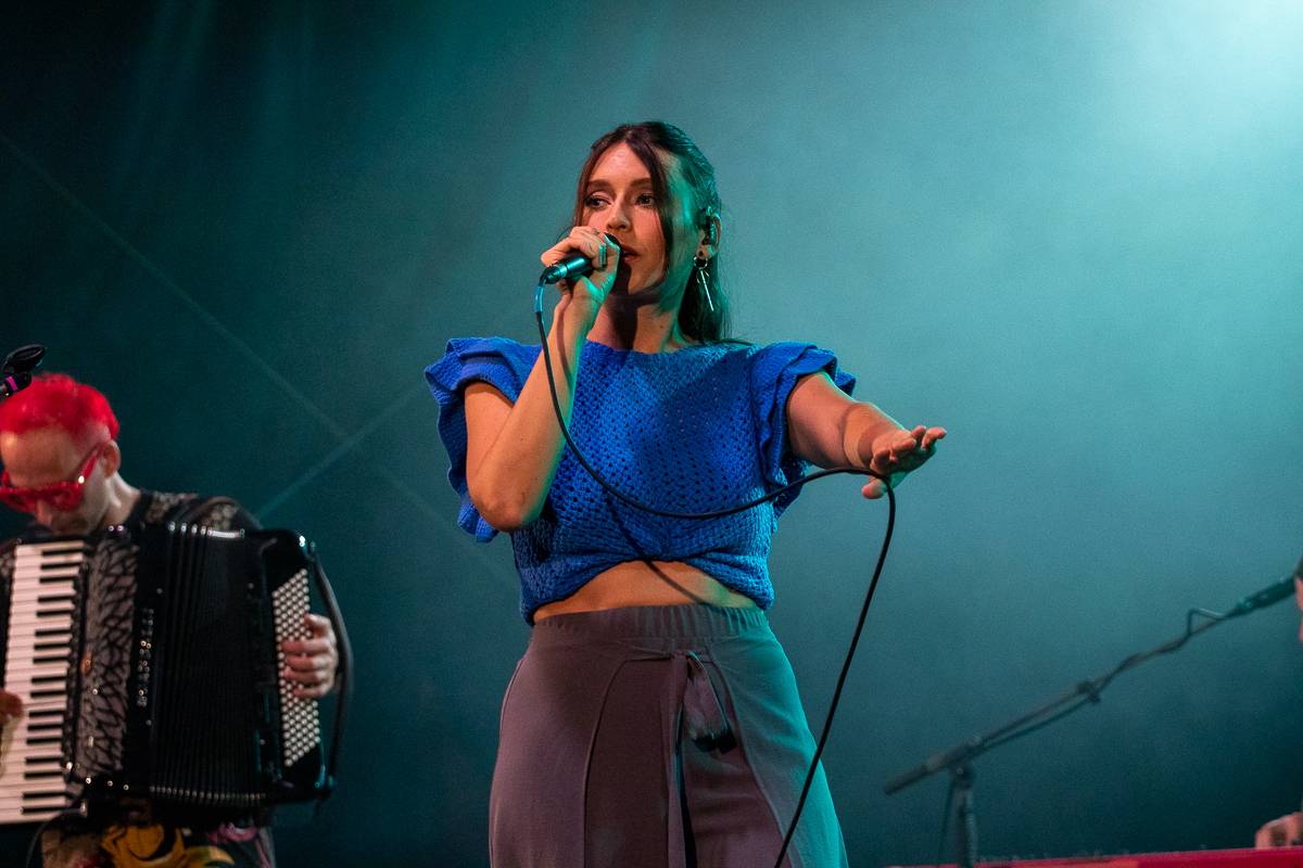 Kateřina Marie Tichá rozdávala na Občanské plovárně dobrou náladu