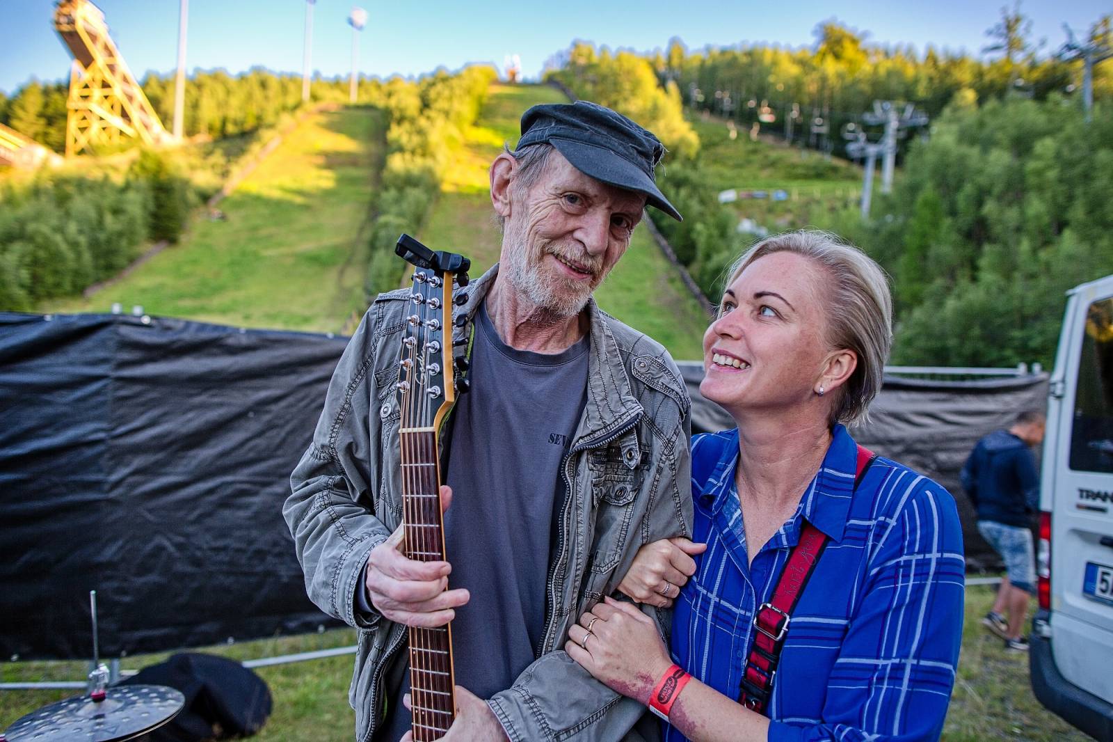 Keltská noc v Harrachově: Pod skokanskými můstky řádili Dymytry, Cocotte Minute i Vypsaná fiXa