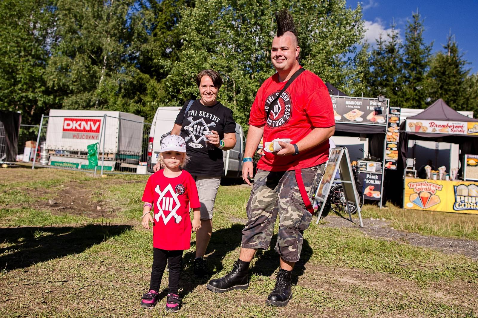 Keltská noc v Harrachově: Pod skokanskými můstky řádili Dymytry, Cocotte Minute i Vypsaná fiXa